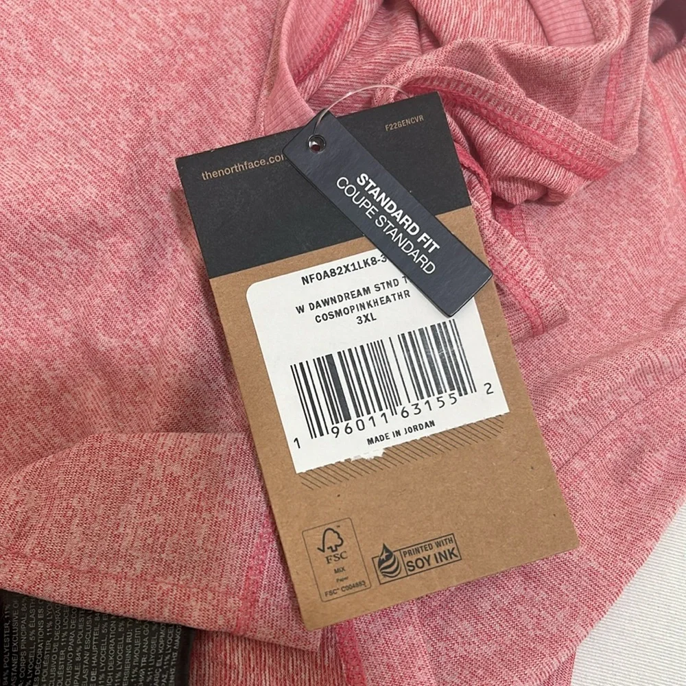 THE NORTH FACE SLEEVELESS TANK TOP WOMEN PINK Sz 3XL NEW - Picture 11 of 12